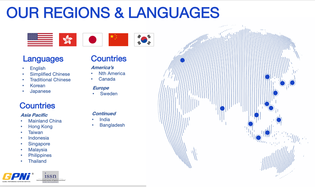 Regions and languages