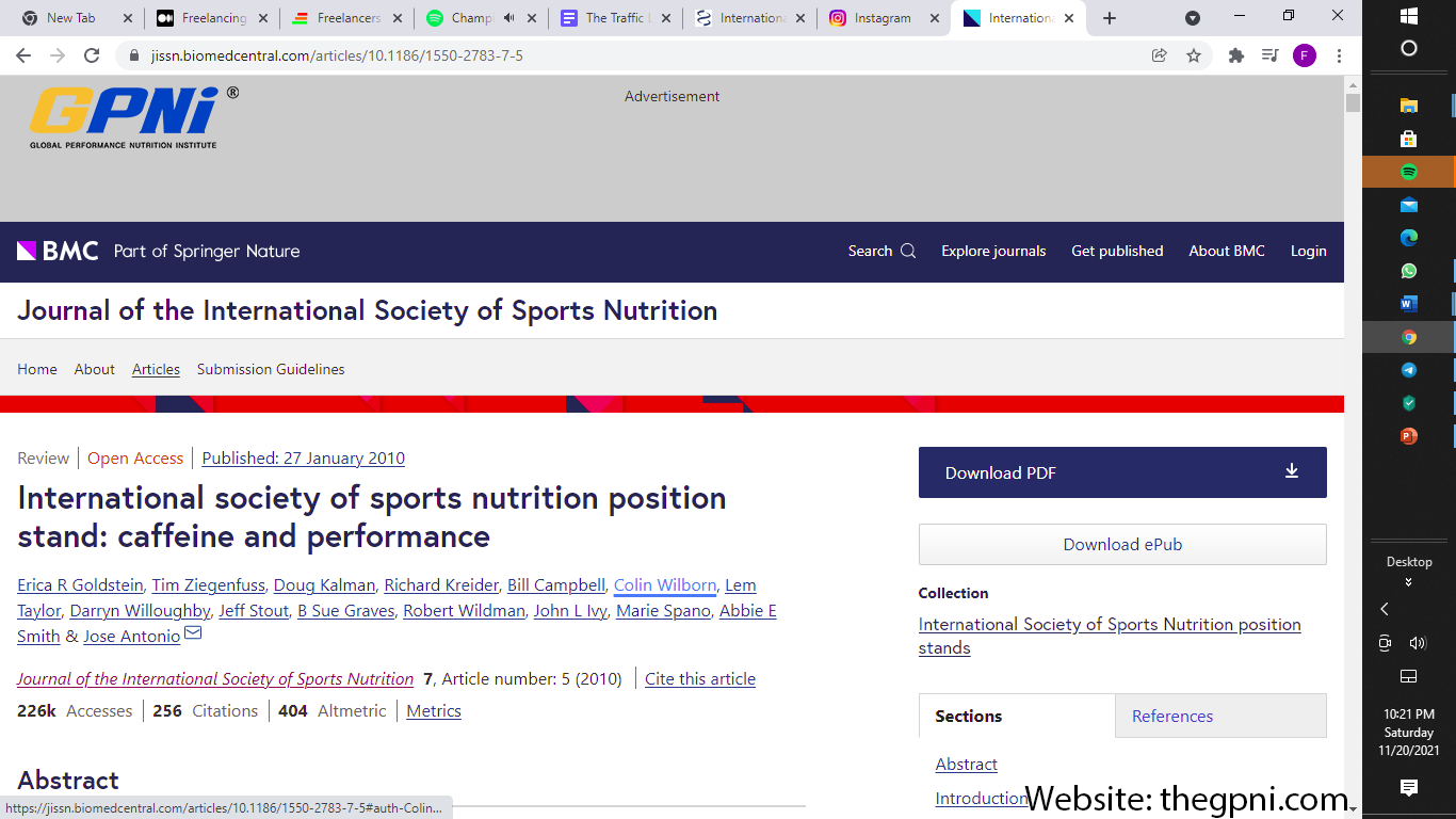 Journal of nutrition